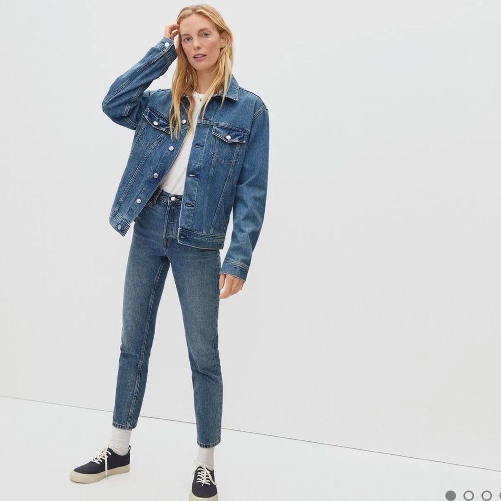Everlane 90s Cheeky Jean Regular Vintage Mid Blue